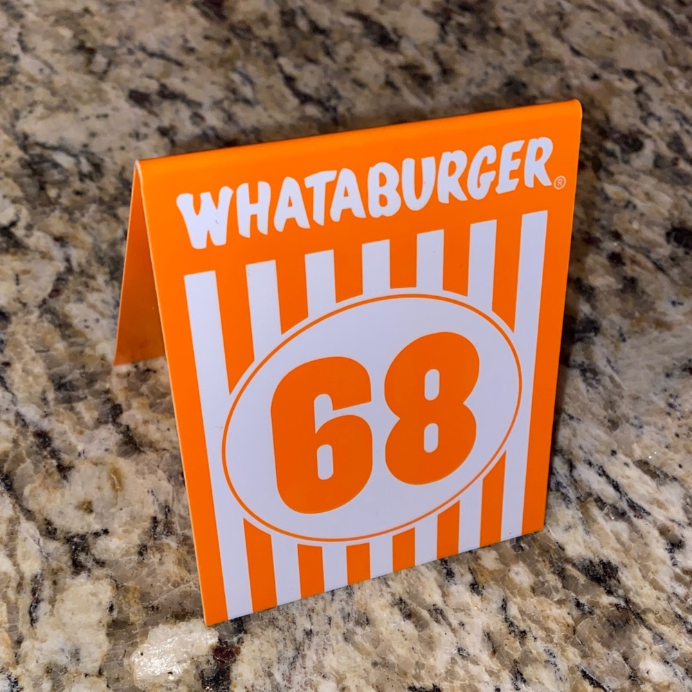 Whataburger Tent ⛺️ No. 68